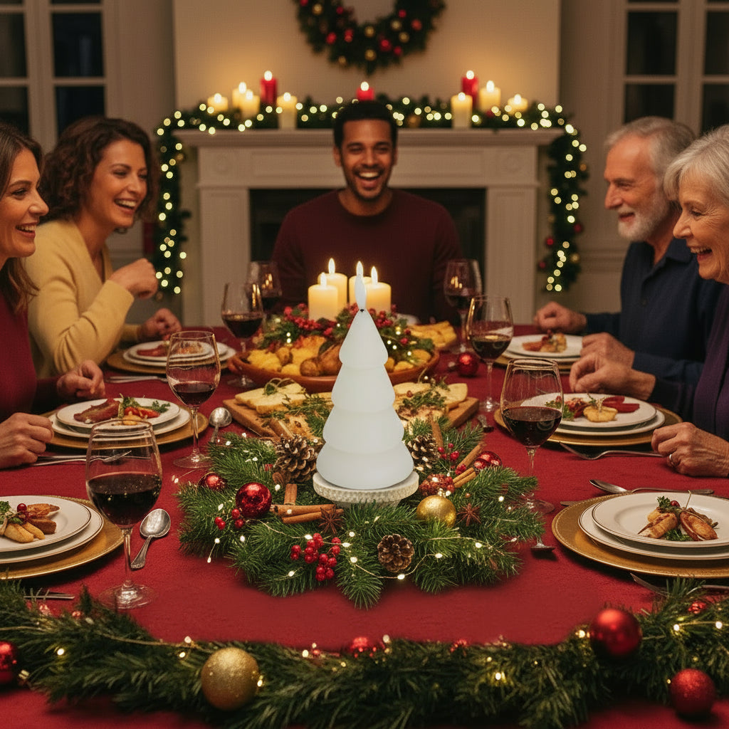 Árbol vela LED